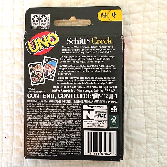 New Schitt's Creek Themed Uno Card Deck - Picture 3 of 7